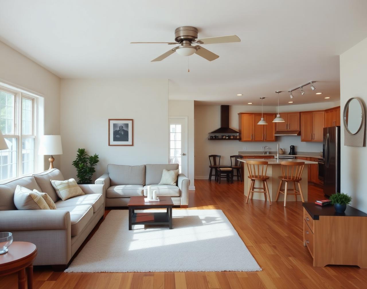 Freshly cleaned Minnesota family home